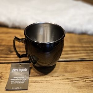 Pier 1 Imports Gunmetal Moscow Mule Mug